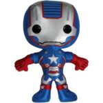 Iron Patriot: P o p ! Plushies Vinyl Figurine Bundled with 1 Comics Theme Compatible Trading Card (03127) Iron Patriot: P o p ! Plushies Vinyl Figurine Bundled with 1 Comics Theme Compatible Trading Card (03127)